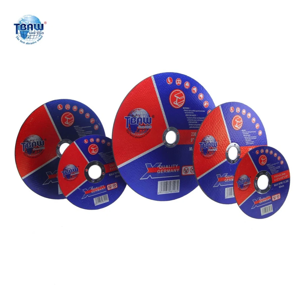 150mm China Factory Supply Cut-off Disc Phenolic Resin Cutting Wheel for Metal